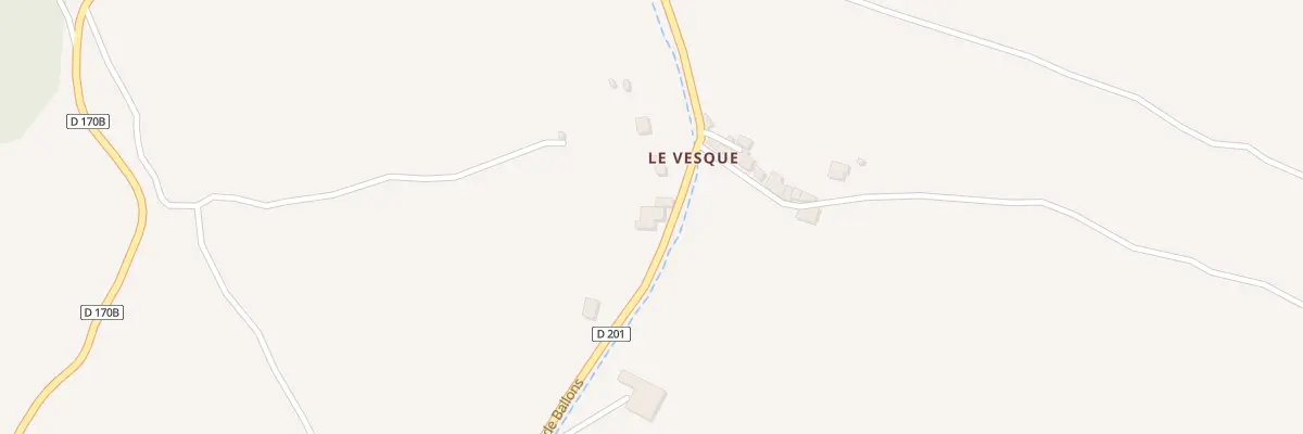 Plan du 5043A Le Vesque à Ballons