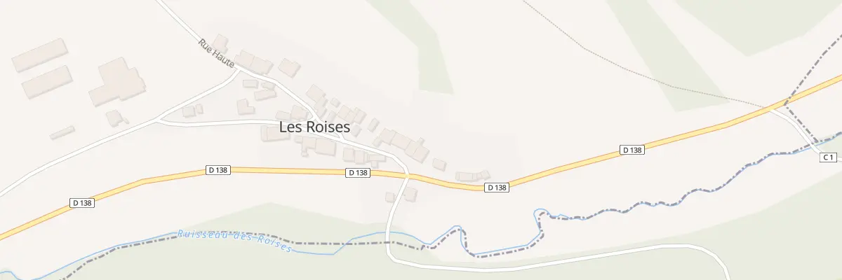Plan du 8 Rue Basse aux Roises