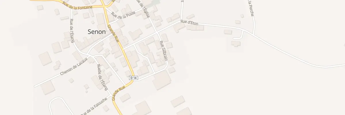 Plan du 5 Rue Gilbrain à Senon