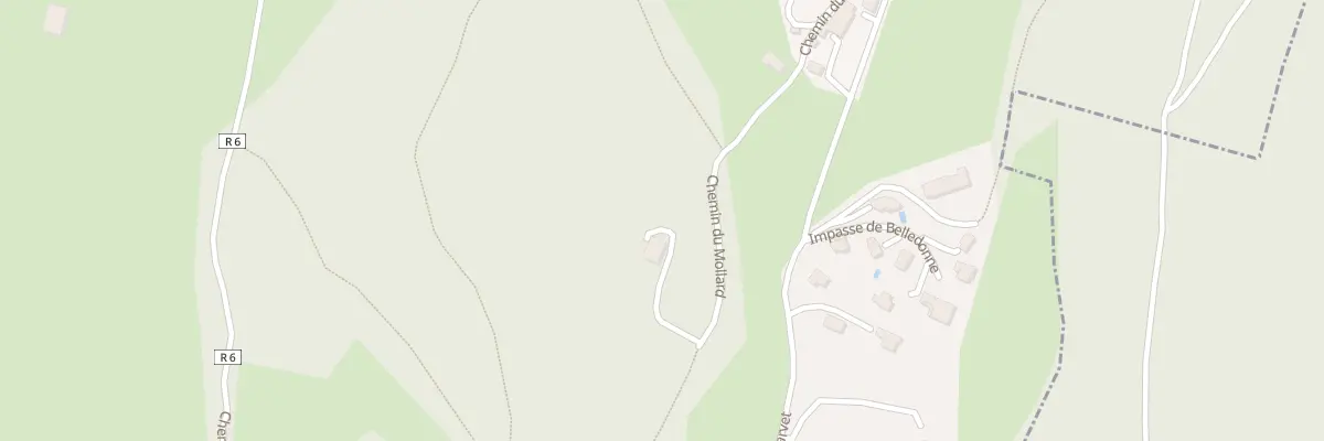 Plan du 352 Che du Mollard à Saint-Nizier-du-Moucherotte