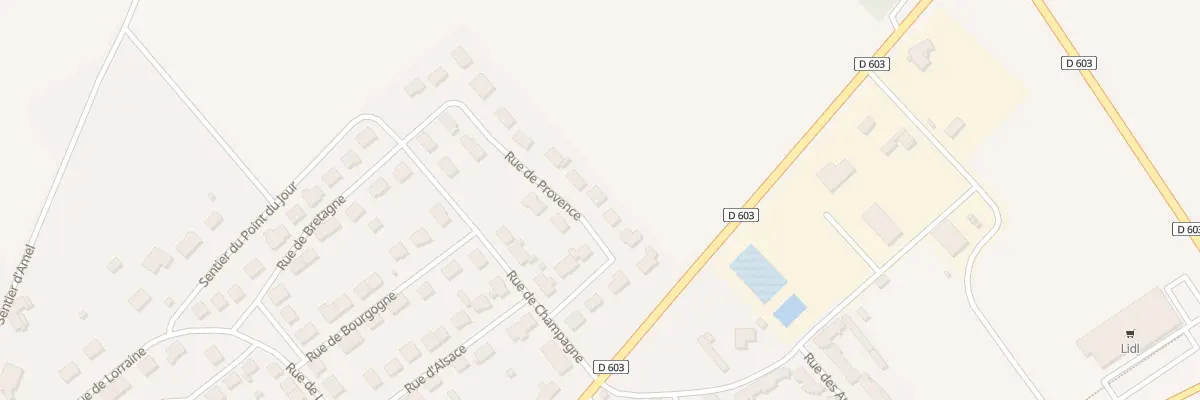 Plan du 14 Rue de Provence à Étain