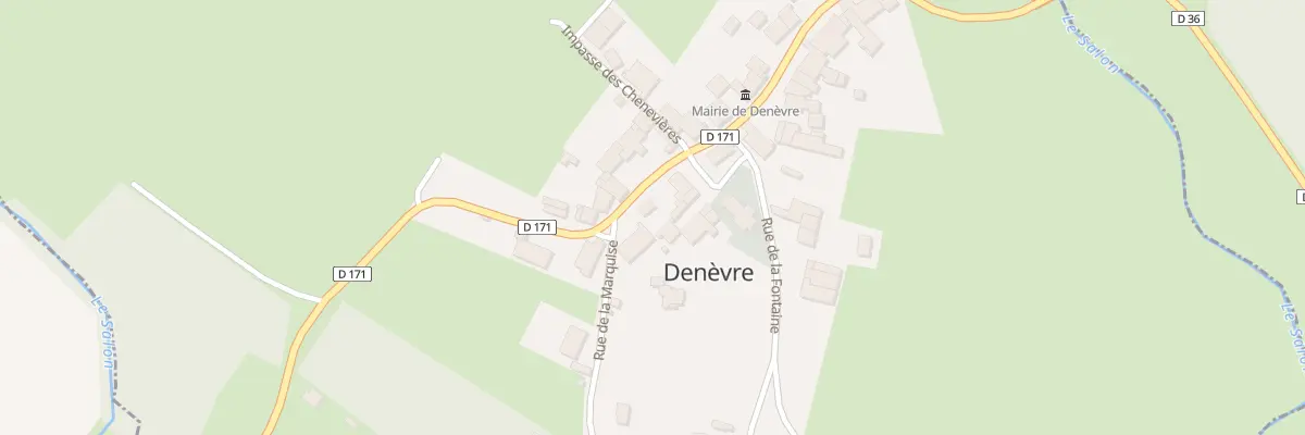 Plan du 15 Rue de la Mairie à Denèvre