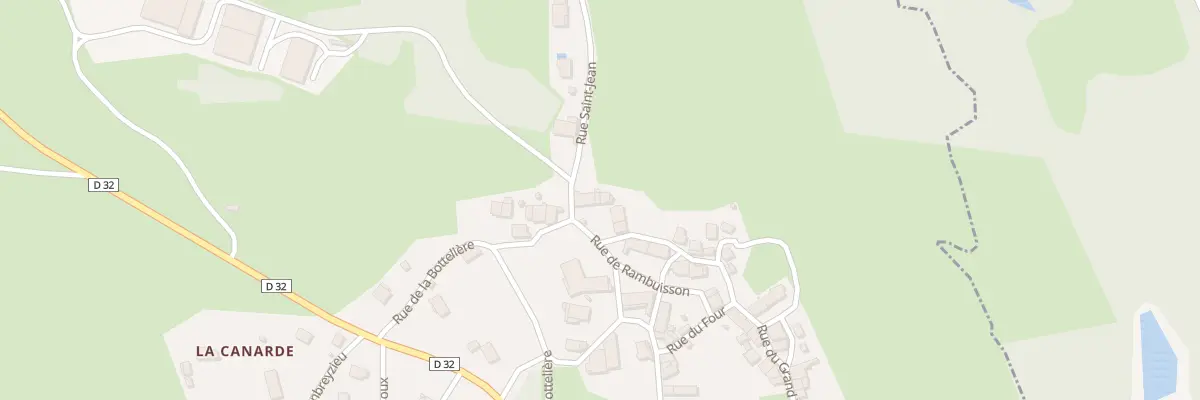 Plan du 5131 Boissieu à Contrevoz