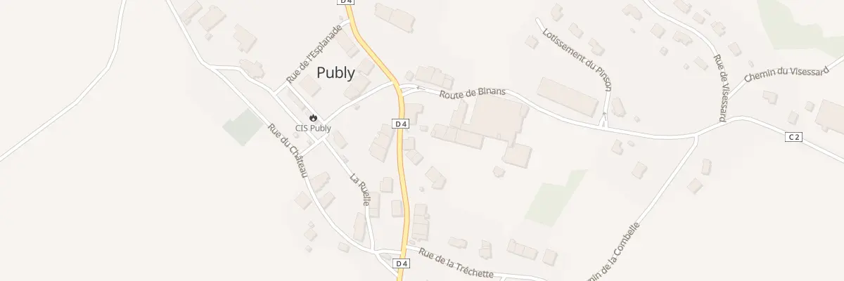 Plan du 567 Rue des Trois Fontaines à Publy