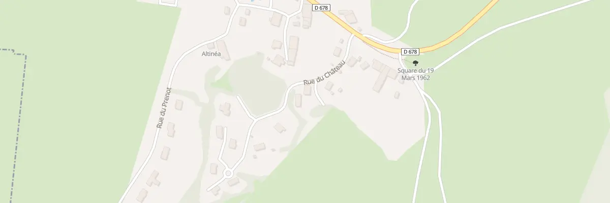 Plan du 7 Rue du Château à Nogna