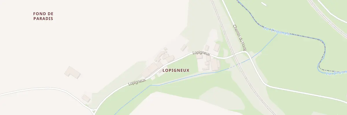 Plan du 9005 Hameau de Lopigneux à Arrancy-sur-Crusnes