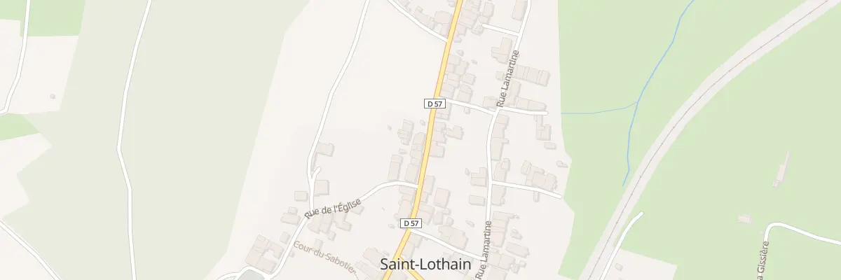 Plan du 16 Rte du Revermont à Saint-Lothain