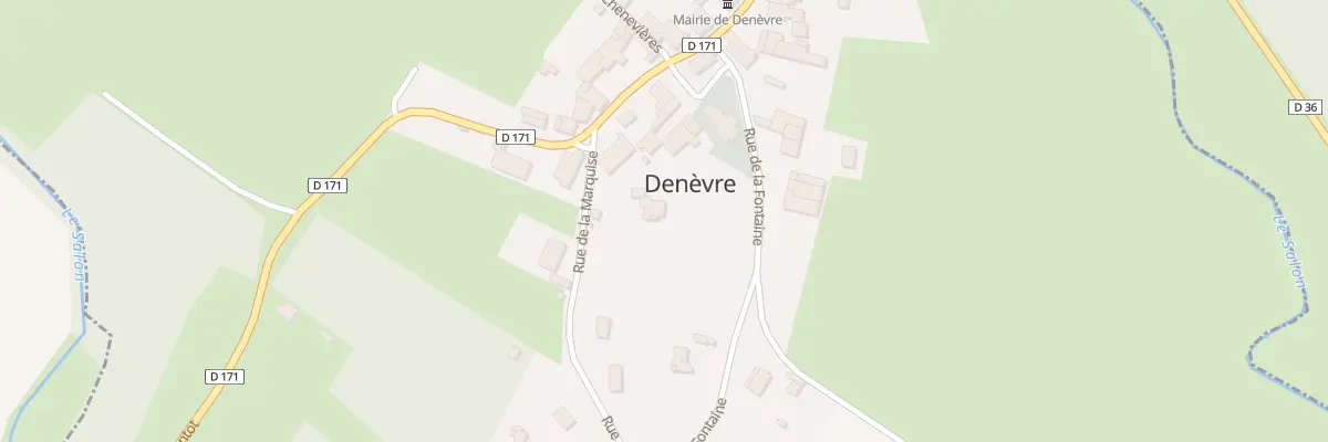 Plan du 1B Rte de la Marquise à Denèvre