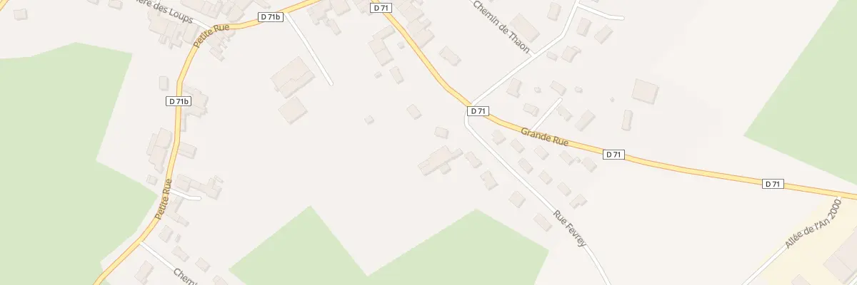 Plan du 52 Rue Fevrey à Mont-lès-Neufchâteau