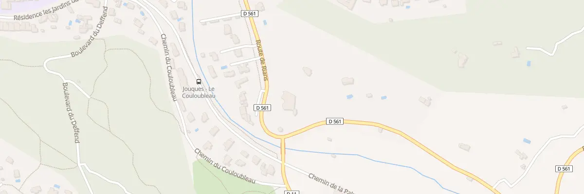 Plan du 6601 Rte de Rians à Jouques