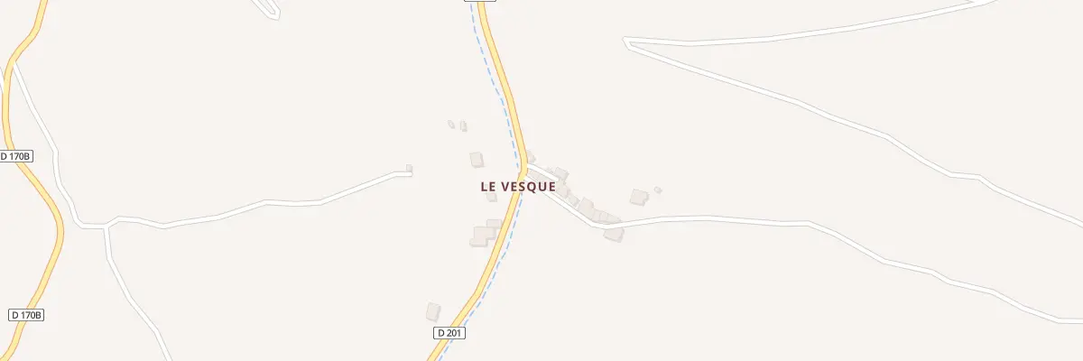 Plan du 5038 Le Vesque à Ballons