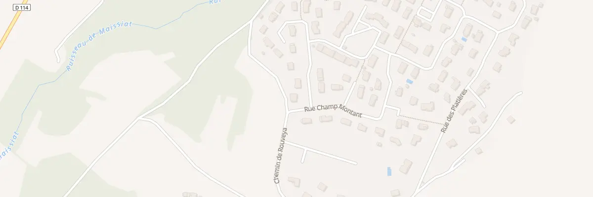 Plan du 1 Rue Pre Mabois à Dortan