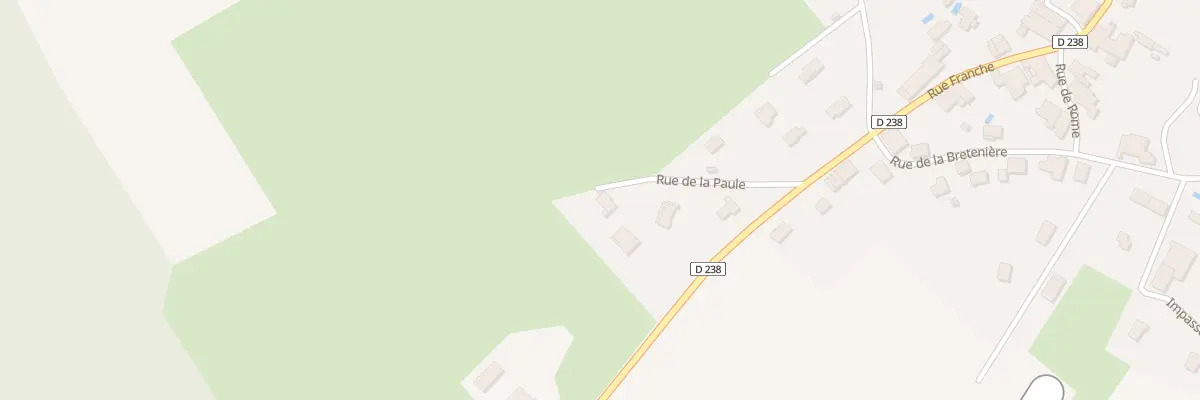 Plan du 5 Rue de la Paule à Sermange