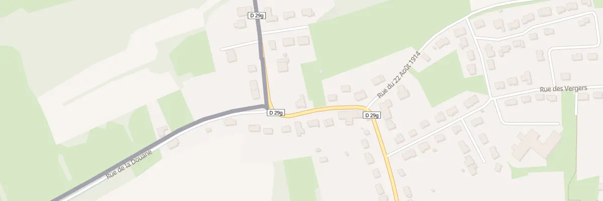 Plan du 28 Rue de la Douane à Ville-Houdlémont