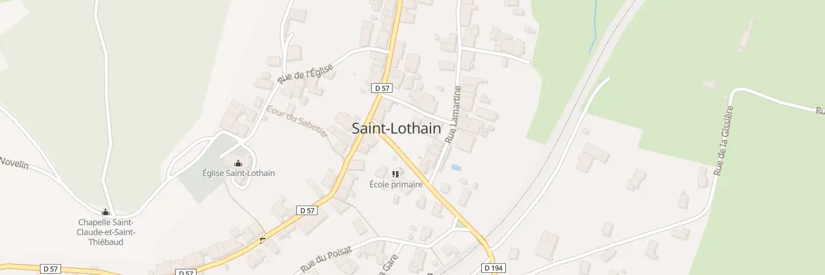 Plan du 4 Rue de la Place à Saint-Lothain