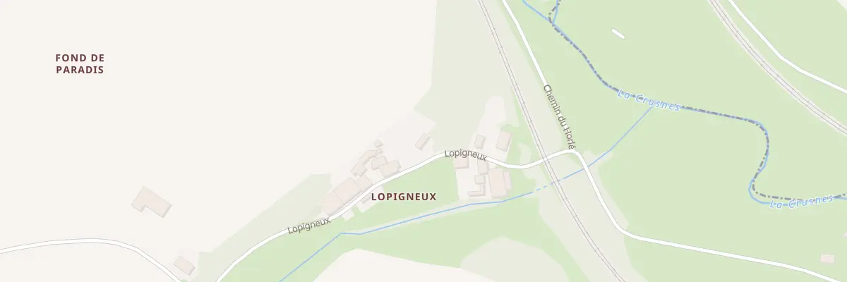 Plan du 6 Hameau de Lopigneux à Arrancy-sur-Crusnes