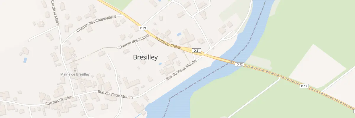 Plan du 26 Rue du Vieux Moulin à Bresilley