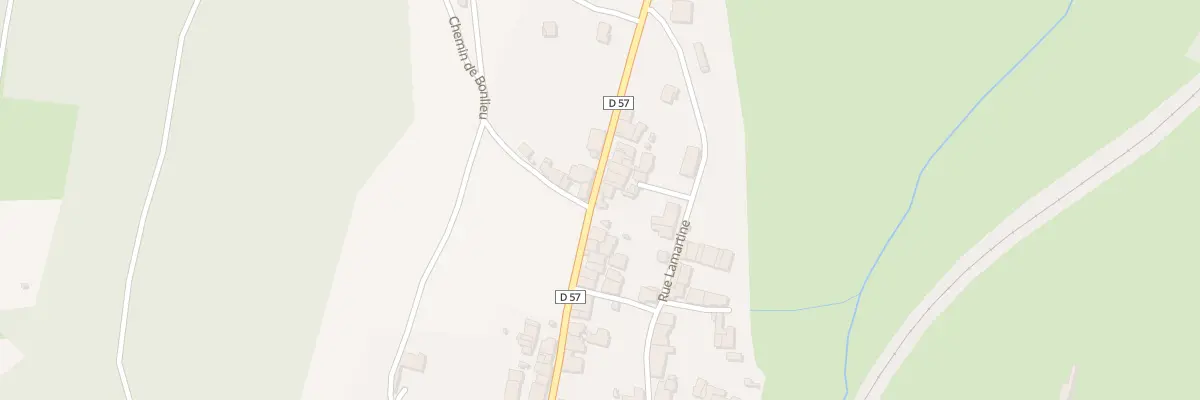 Plan du 25 Rte du Revermont à Saint-Lothain