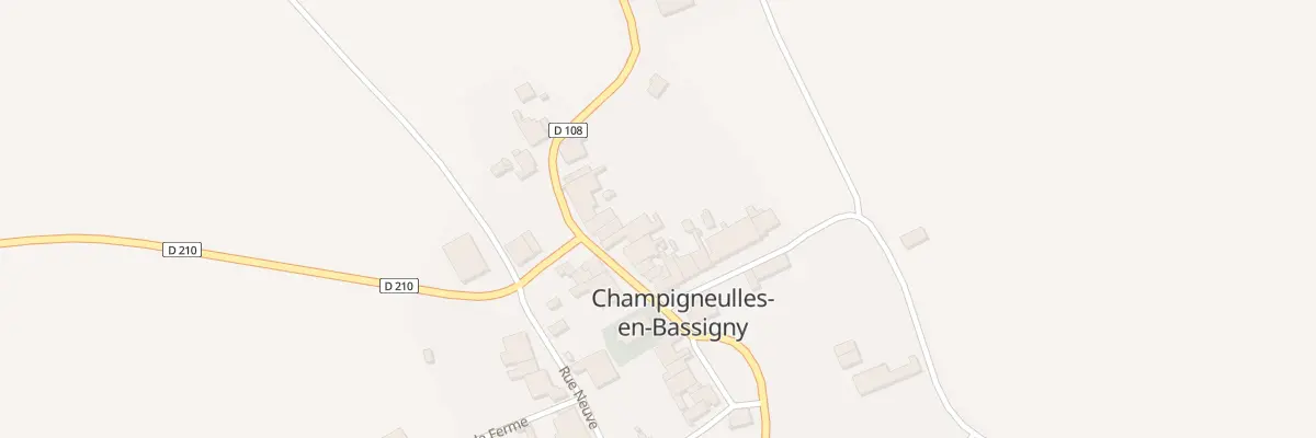 Plan du 9001 Gr Grande Rue à Champigneulles-en-Bassigny