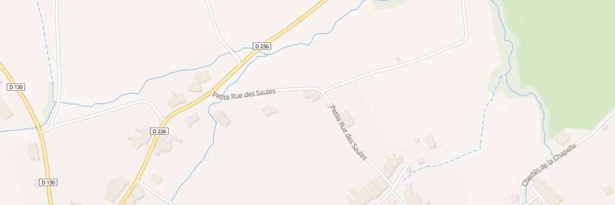 Plan du 13 Ptr Petite Rue des Saules à Parnoy-en-Bassigny