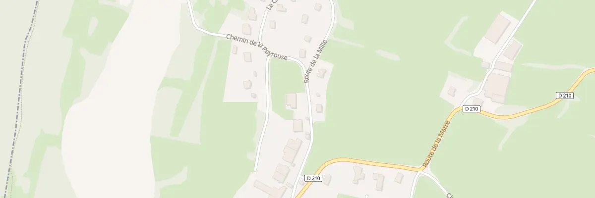Plan du 7 Rte de la Mille à Hauteroche