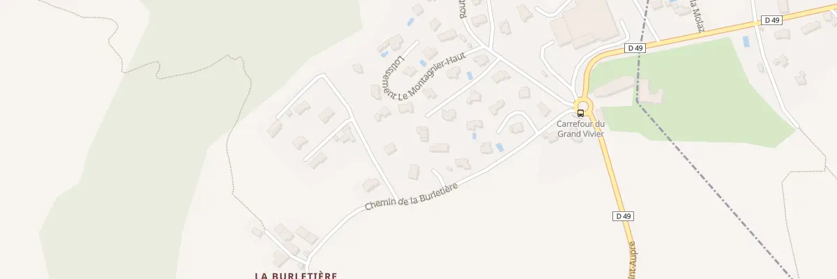 Plan du 121 Rte du Colombier à Saint-Étienne-de-Crossey