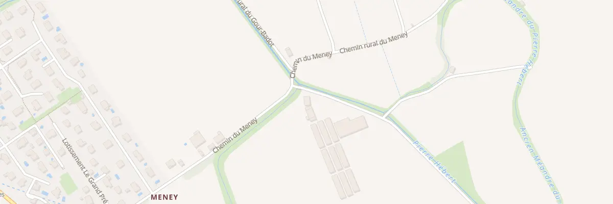 Plan du 460 Cc Chemin du Meney à Noyarey