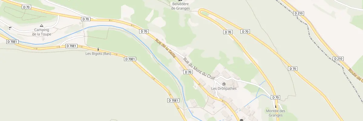 Plan du 14 Rue de la Seille à Baume-les-Messieurs