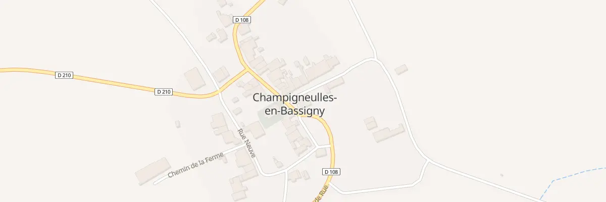 Plan du 24 Gr Grande Rue à Champigneulles-en-Bassigny