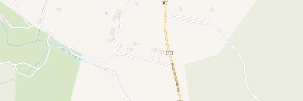 Plan du 4692 Rte de Manosque à Banon