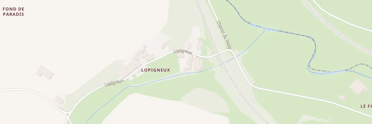 Plan du 7 Hameau de Lopigneux à Arrancy-sur-Crusnes