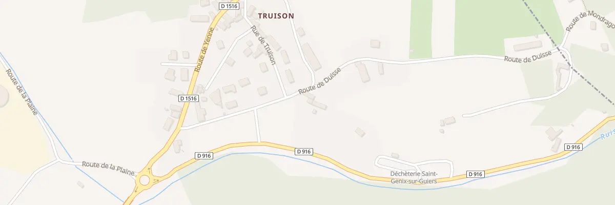 Plan du 200 Rte de Duisse à Saint-Genix-les-Villages