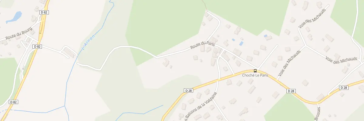Plan du 5162 Choche à Saint-Geoire-en-Valdaine