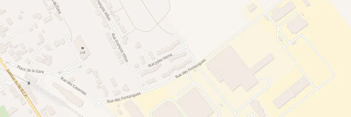 Plan du 30 Rue Jules Verne à Étain