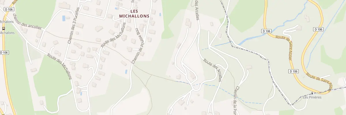 Plan du 760 Rte des Arcelles à Saint-Nizier-du-Moucherotte
