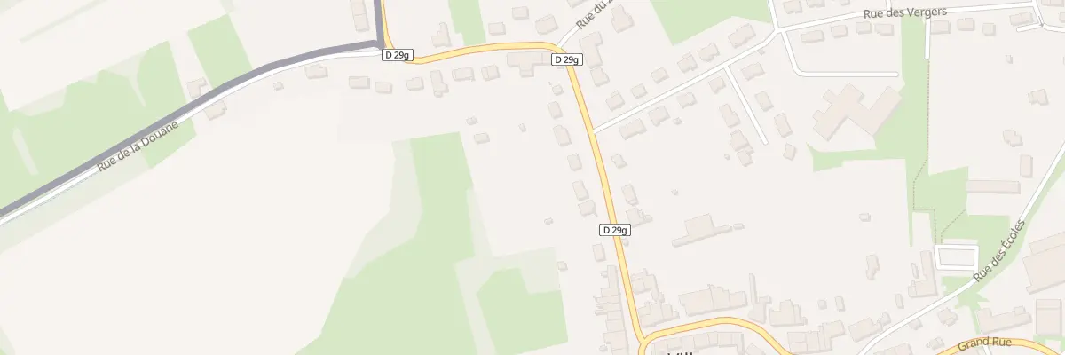 Plan du 21 Rue de la Douane à Ville-Houdlémont