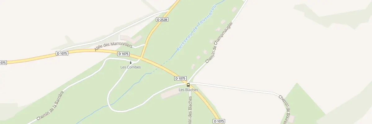 Plan du 5174 Les Combes à Monestier-du-Percy