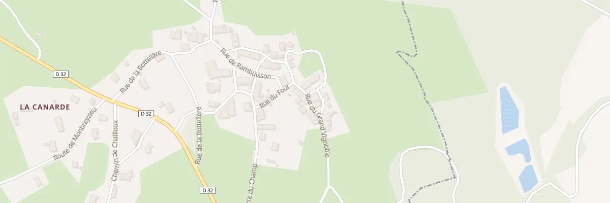 Plan du 5143 Rue du Grand Vignoble à Contrevoz
