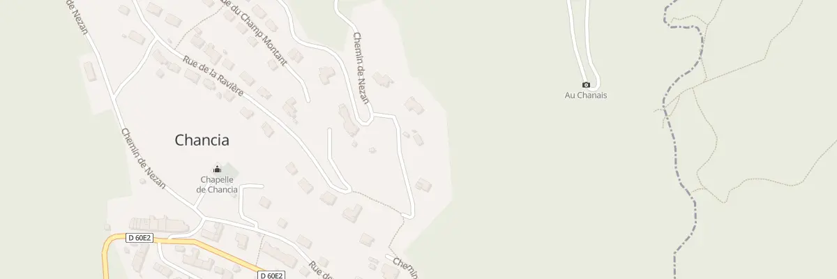 Plan du 3 Imp du Chanais à Cernon