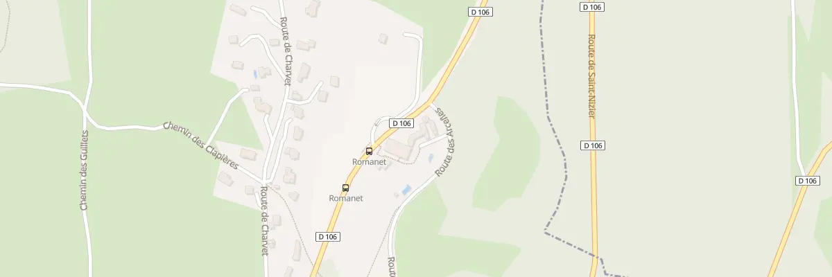 Plan du 1 Rte des Arcelles à Saint-Nizier-du-Moucherotte