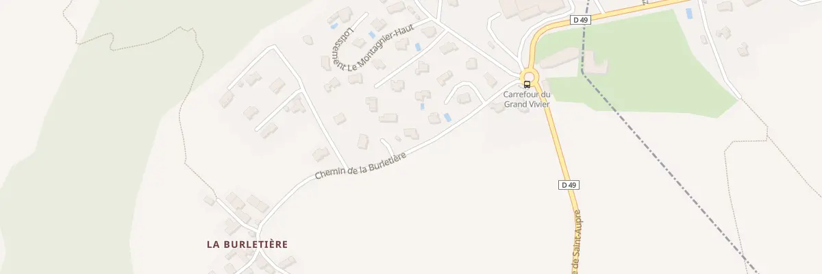 Plan du 749 Che de la Burletière à Saint-Étienne-de-Crossey