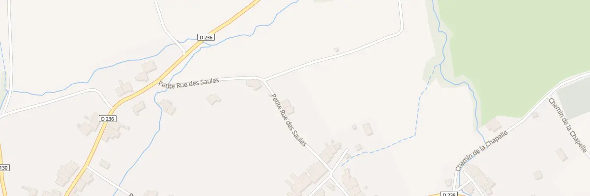 Plan du 14 Ptr Petite Rue des Saules à Parnoy-en-Bassigny