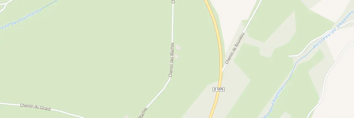 Plan du 285 Che des Blaches à Monestier-du-Percy