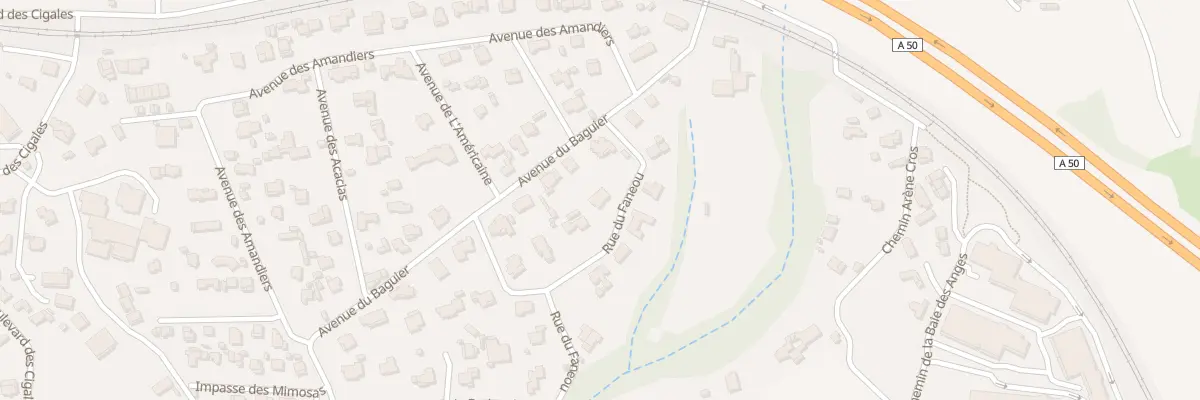 Plan du 197 Rue du Faneou à La Ciotat