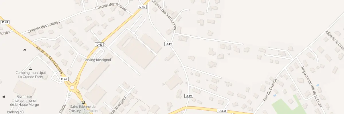 Plan du 139 Rte de Saint-Aupre à Saint-Étienne-de-Crossey