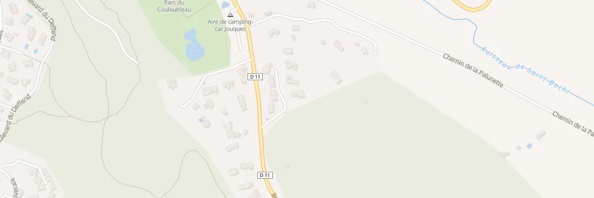 Plan du 8 Rte de Vauvenargues à Jouques