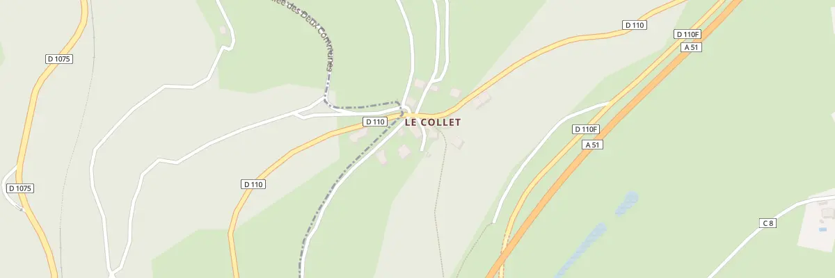 Plan du 5122 Le Collet à Sinard