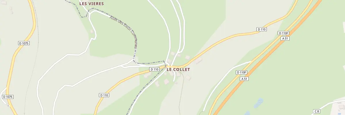 Plan du 1102 Rte du Collet à Sinard