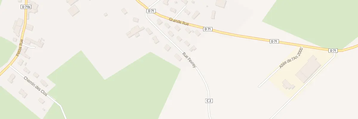 Plan du 214 Rue Fevrey à Mont-lès-Neufchâteau