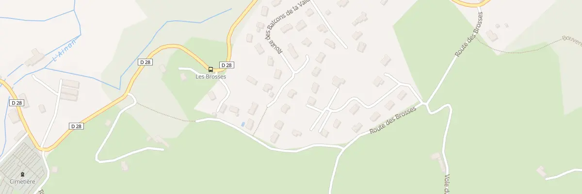 Plan du 253 Rte des Balcons de la Valdaine à Saint-Geoire-en-Valdaine